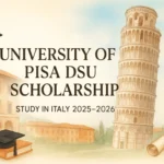 Fully Funded DSU Scholarship 2025–2026 at University of Pisa, Italy: Complete Guide